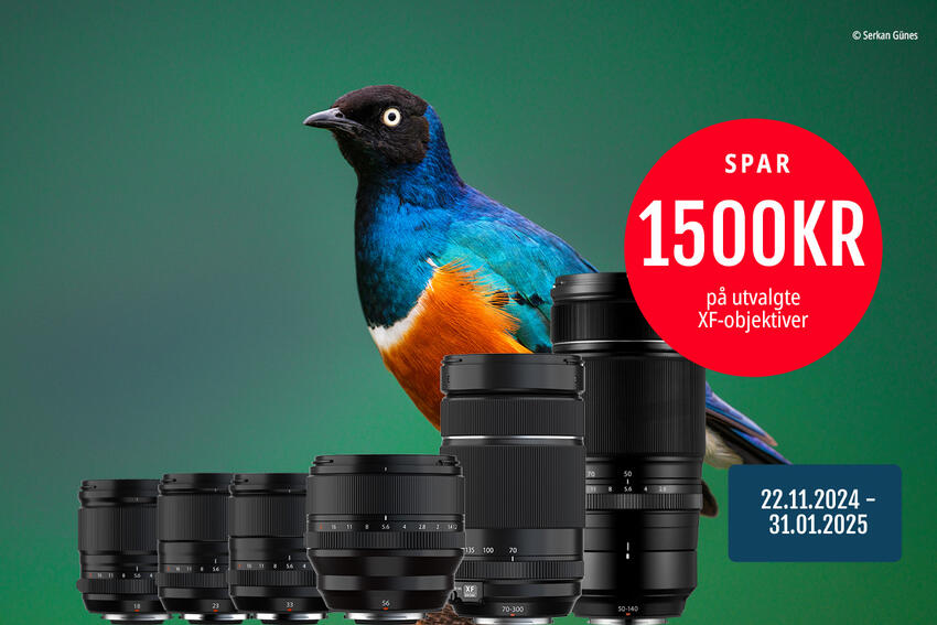 Direkterabatt på XF-optikk